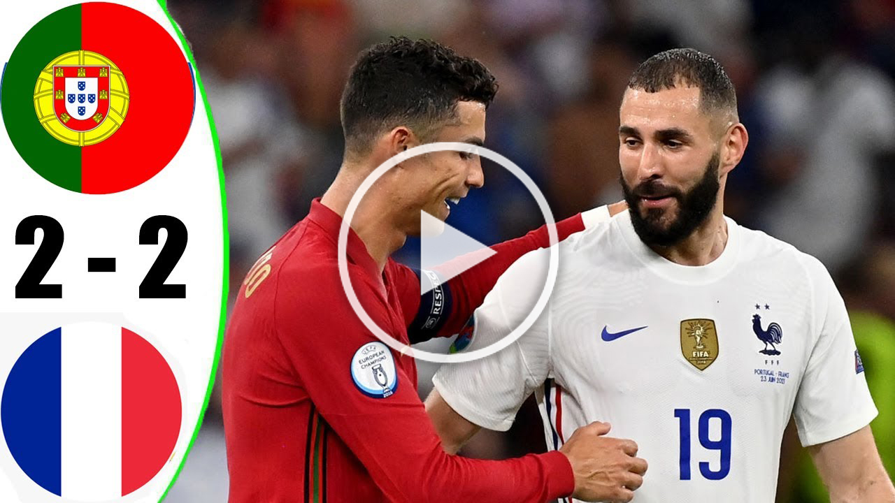 Watch: Portugal 2-2 France | All Goals & Highlights